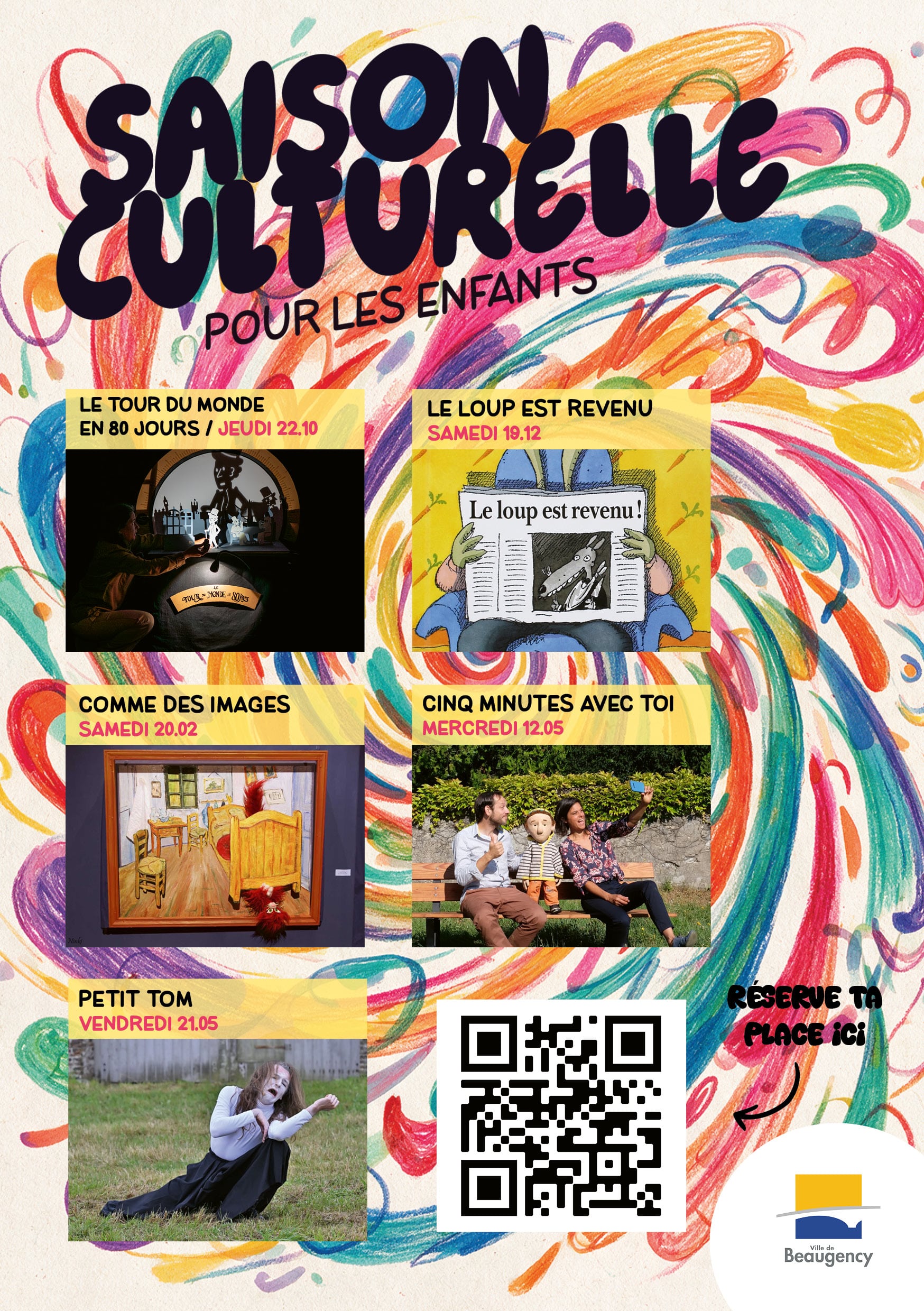A5 FLYER SAISON CULTURELLE JEUNESSE